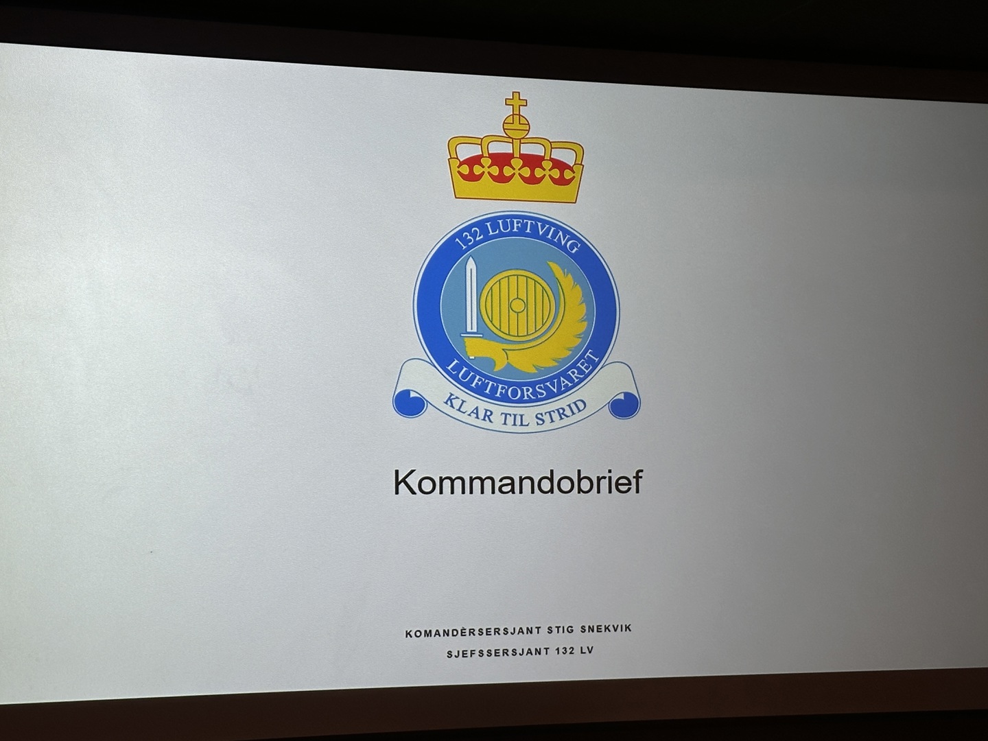 Medlemsmøte 11.06.2025 Soldatheimen Ørland flystas